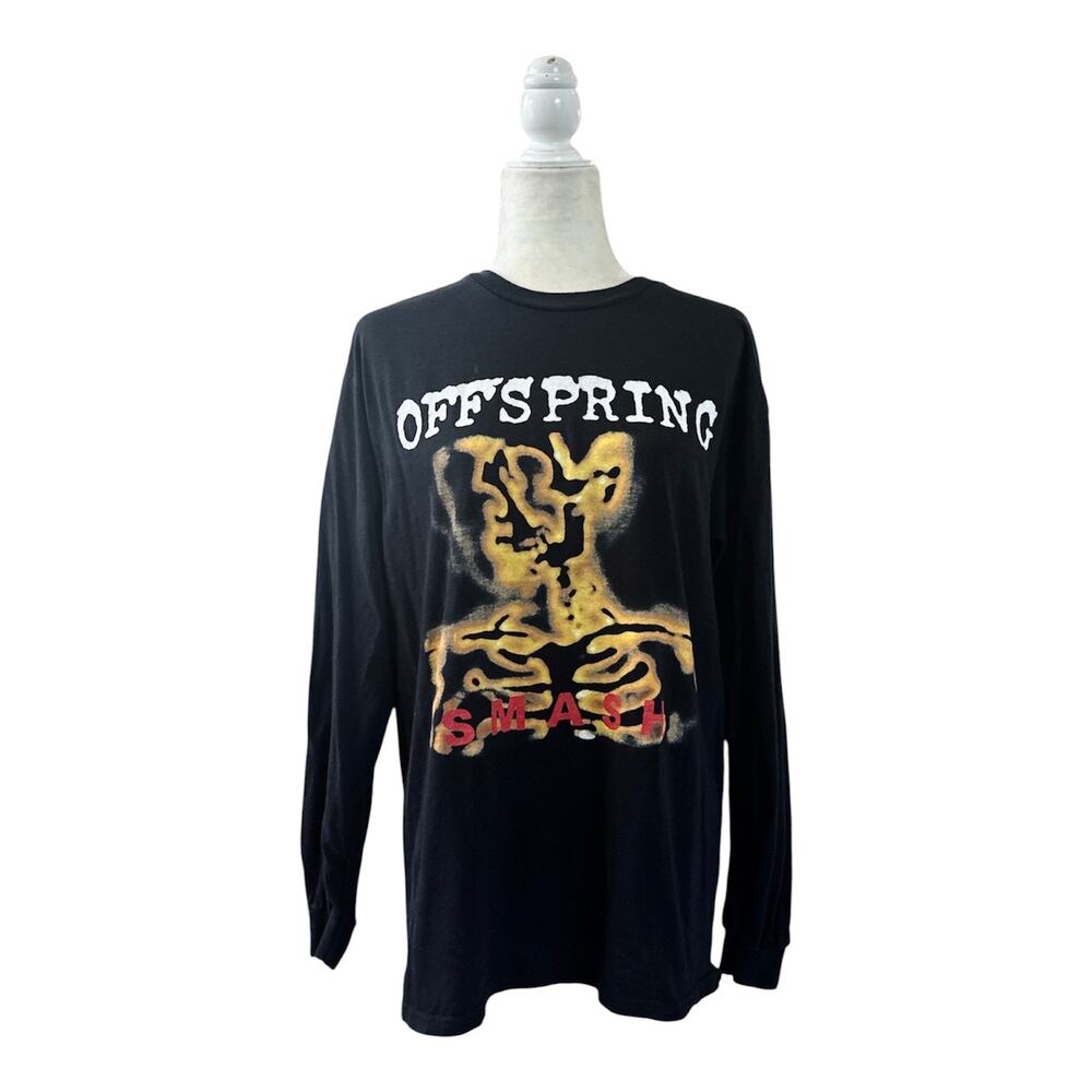 Offspring SMASH 90s Long Sleeve Band Tshirt Cotton Unisex Medium